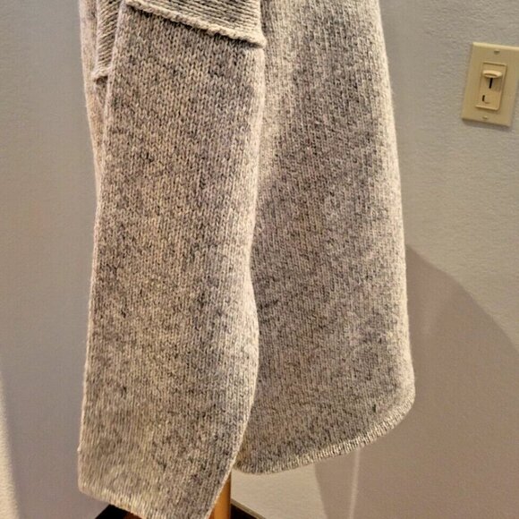 Wool Knit Grey Sweater Pullover Women’s Eddie Bauer, Sz. Sm - Picture 4 of 14